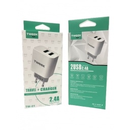 Cargador de Pared 2 USB 2.4 A