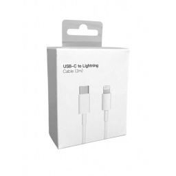 Cable USB Tipo C a Lightning 2 mts