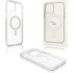 Funda Transparente con Carga Inalmbrica Samsung S25 Ultra